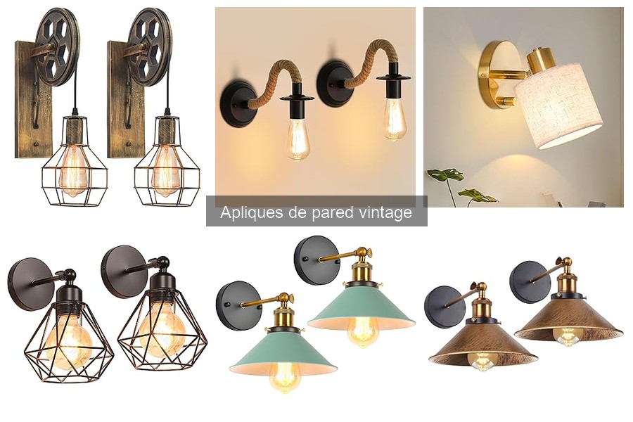 Experiencias Reales con Apliques de Pared Vintage