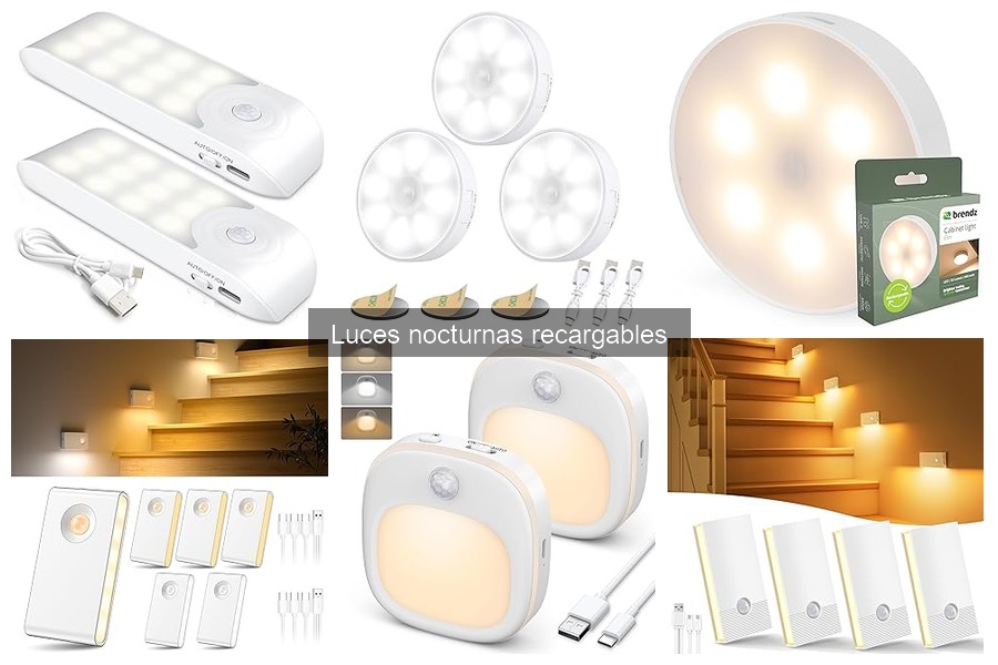 Experiencias Reales con Luces Nocturnas Recargables