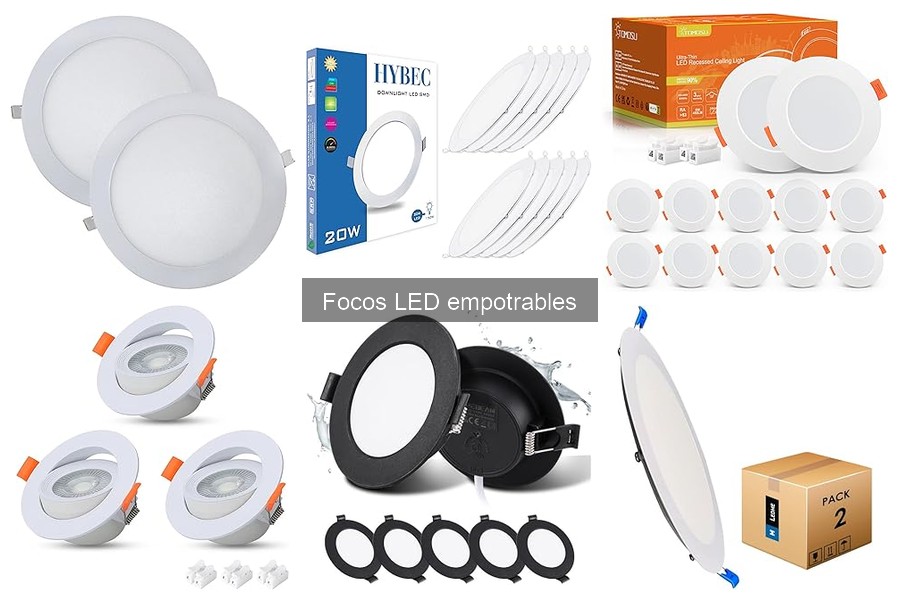 Focos LED Empotrables Regulables: ¿Vale la pena elegirlos?