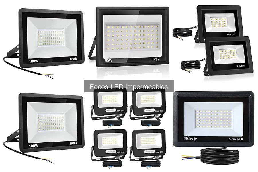 Focos LED Impermeables: Ventajas y Características Clave