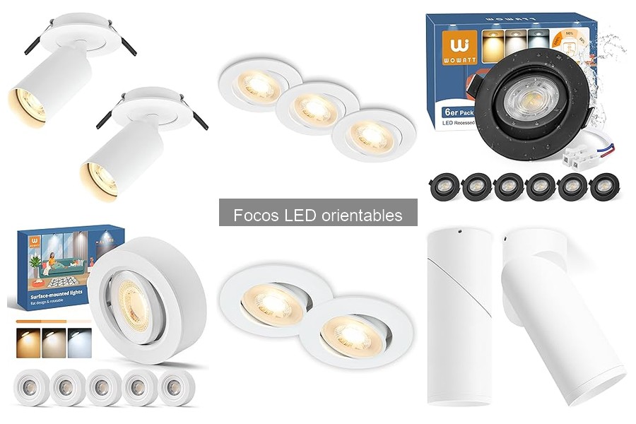 Focos LED Orientables para Exteriores: Guía de Especificaciones