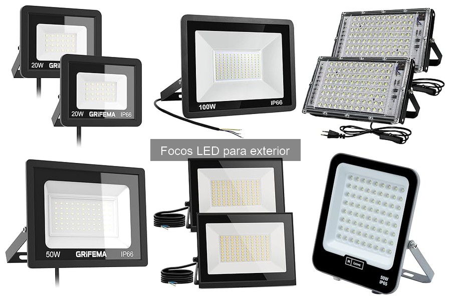 Focos LED para exterior: características y beneficios