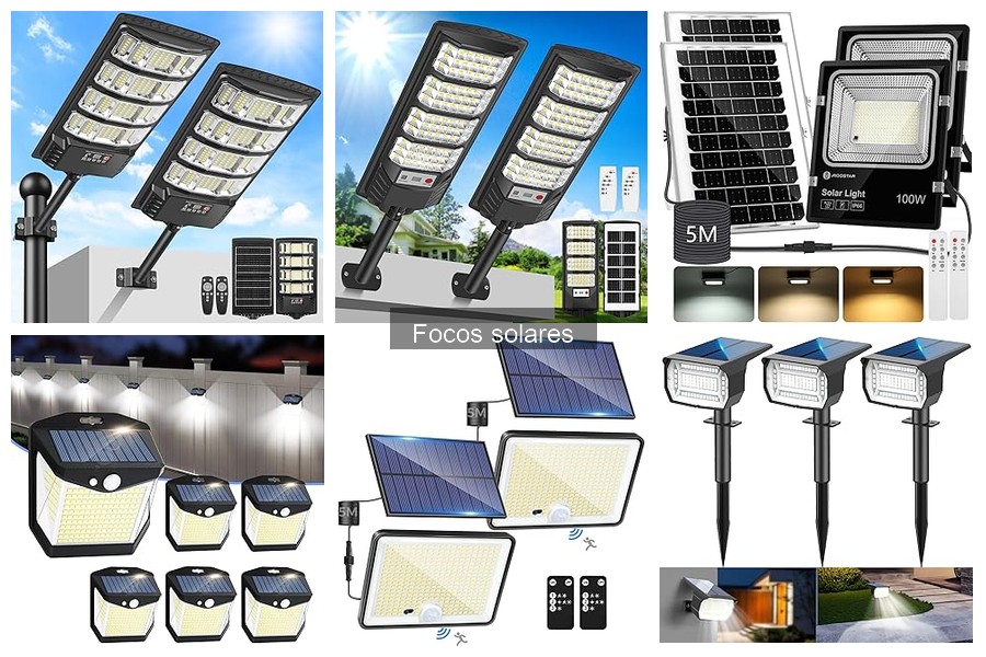 Focos solares: ¿Cuánto tiempo duran y cómo optimizar su vida?