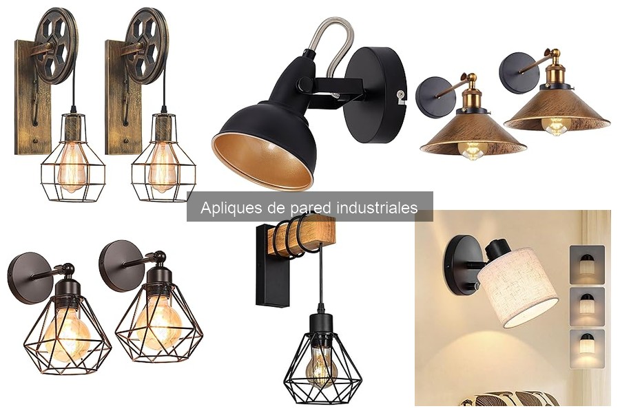 Guía de compra: Apliques de pared industriales