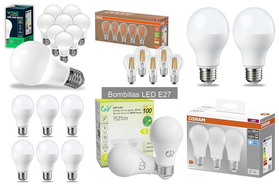 Guía de compra: Bombillas LED E27 ideales para tu hogar