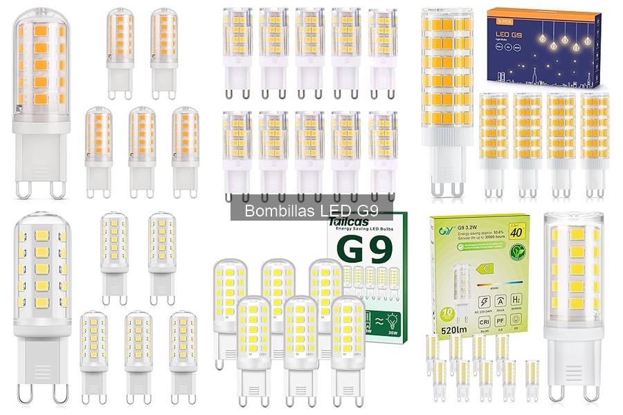Guía de compra de bombillas LED G9: qué considerar