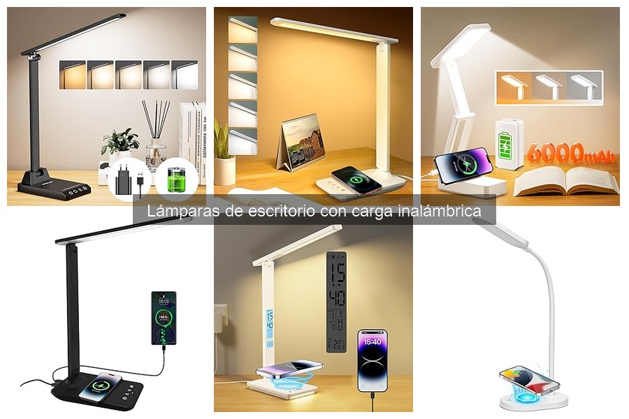 Guía de compra de lámparas de escritorio con carga inalámbrica