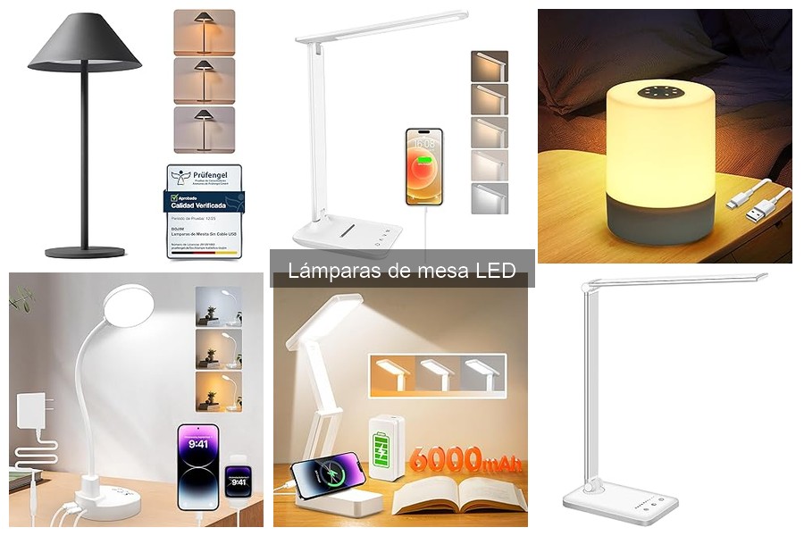Guía de compra de lámparas de mesa LED para tu hogar
