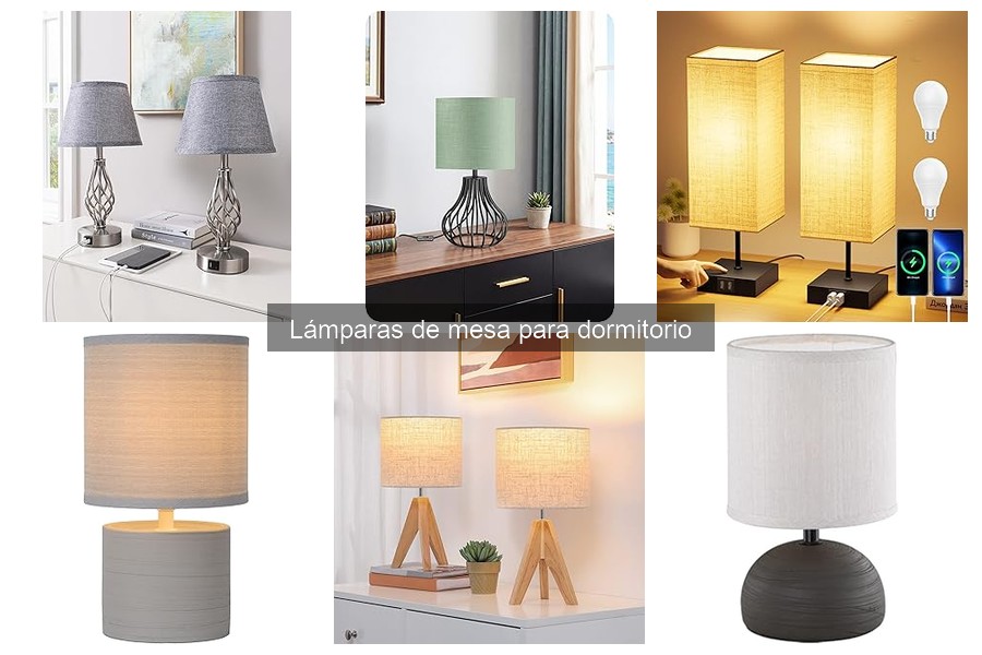 Guía de compra de lámparas de mesa para dormitorio