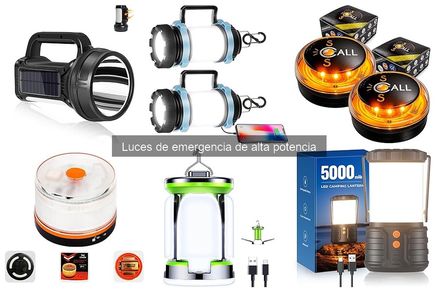 Guía de compra de luces de emergencia de alta potencia