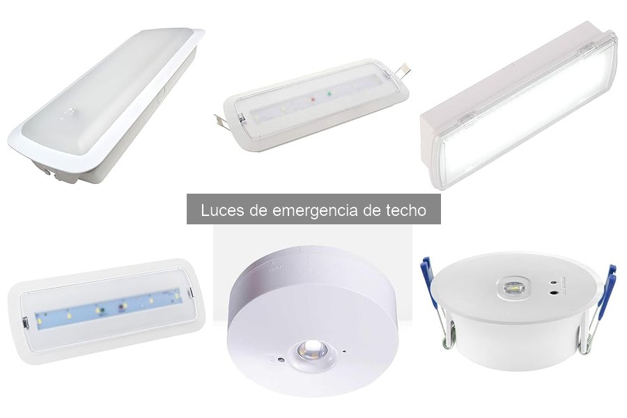 Guía de compra de luces de emergencia de techo