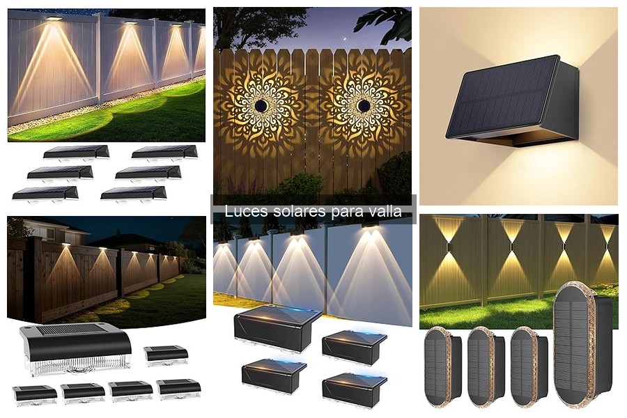 Guía de compra de luces solares para valla: ¡Ilumina tu jardín!