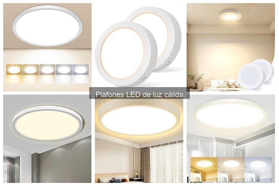Guía de compra de plafones LED de luz cálida para el hogar