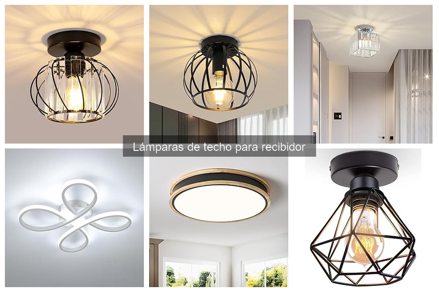 Guía de compra: Lámparas de techo para recibidor