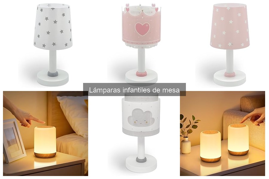 Guía de compra: Lámparas infantiles de mesa seguras y estilosas