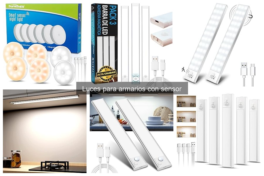Guía de compra: Luces para armarios con sensor
