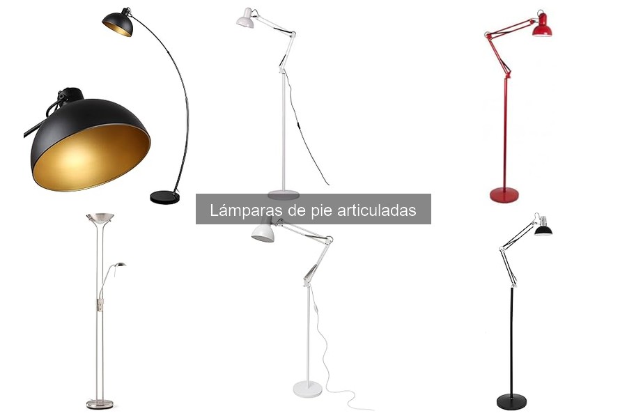 Guía de compra para lámparas de pie articuladas