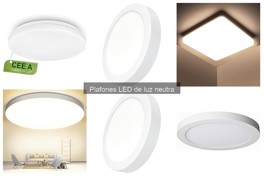 Guía de Compra: Plafones LED de Luz Neutra para Tu Hogar