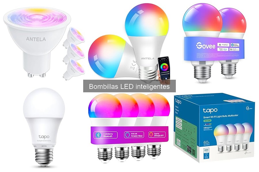 Guía de instalación de bombillas LED inteligentes paso a paso