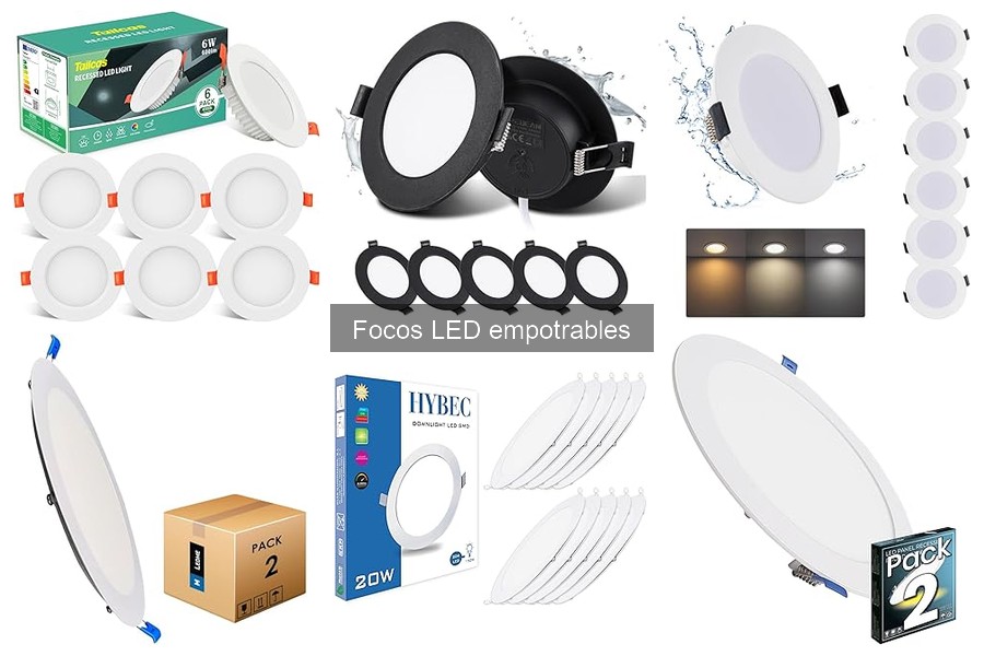 Guía de Instalación de Focos LED Empotrables en Casa