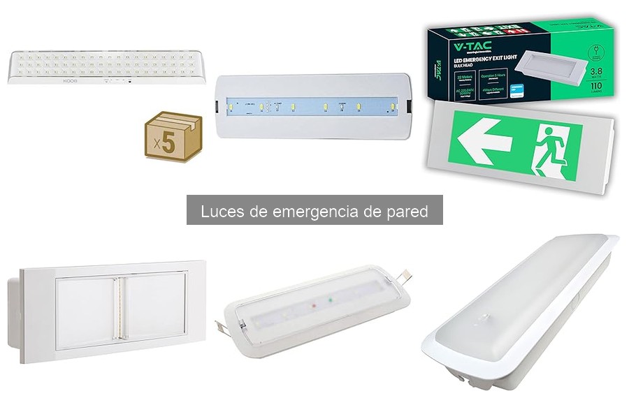 Guía de Instalación de Luces de Emergencia de Pared