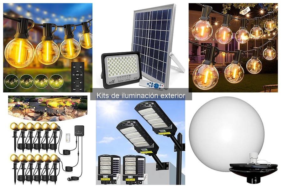 Guía para Elegir el Mejor Kit de Iluminación Exterior