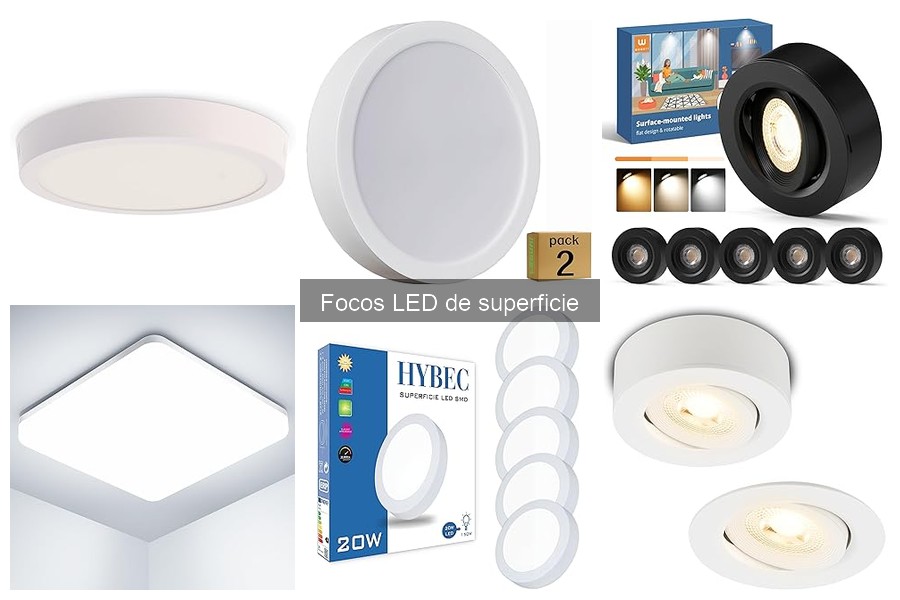 Guía para Elegir Focos LED de Superficie Eficientes