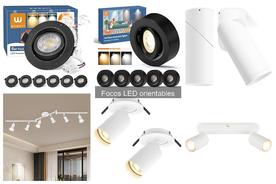 Guía para Elegir Focos LED Orientables para Tu Hogar