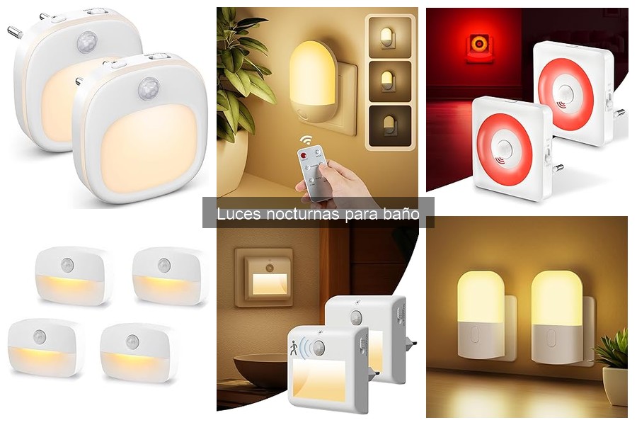 Guía para elegir la luz nocturna ideal para el baño