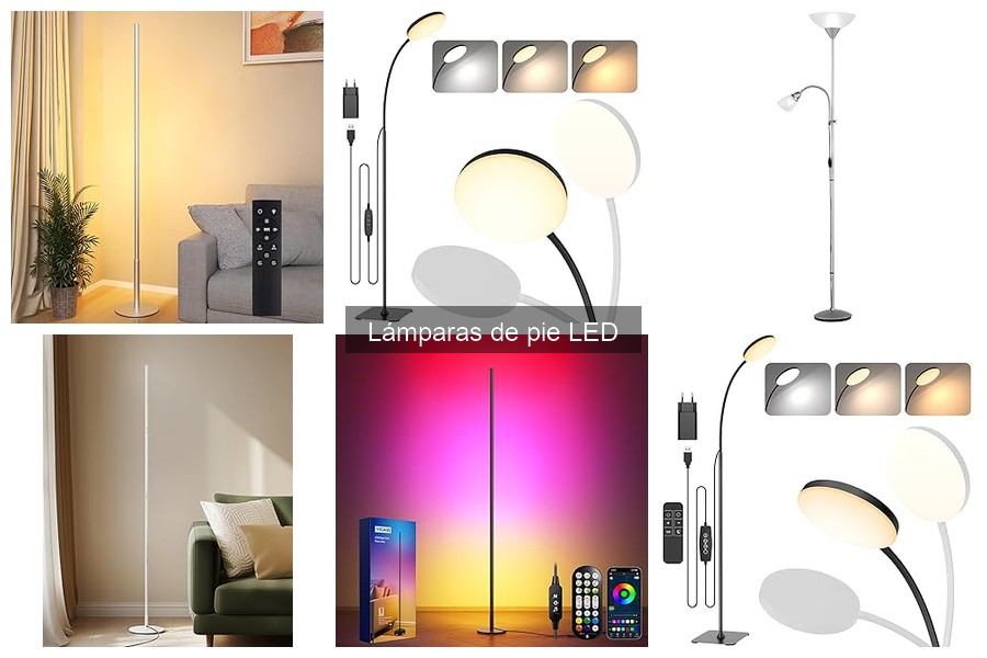 Guía para elegir lámparas de pie LED: consejos y tips