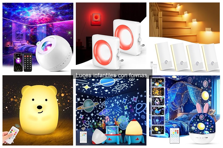 Guía para Elegir Luces Infantiles con Formas para el Hogar