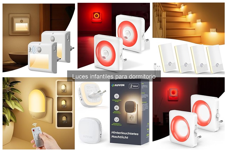 Guía para elegir luces infantiles según la edad del niño
