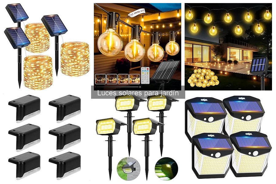 Guía para Elegir Luces Solares para Jardín Eficientes