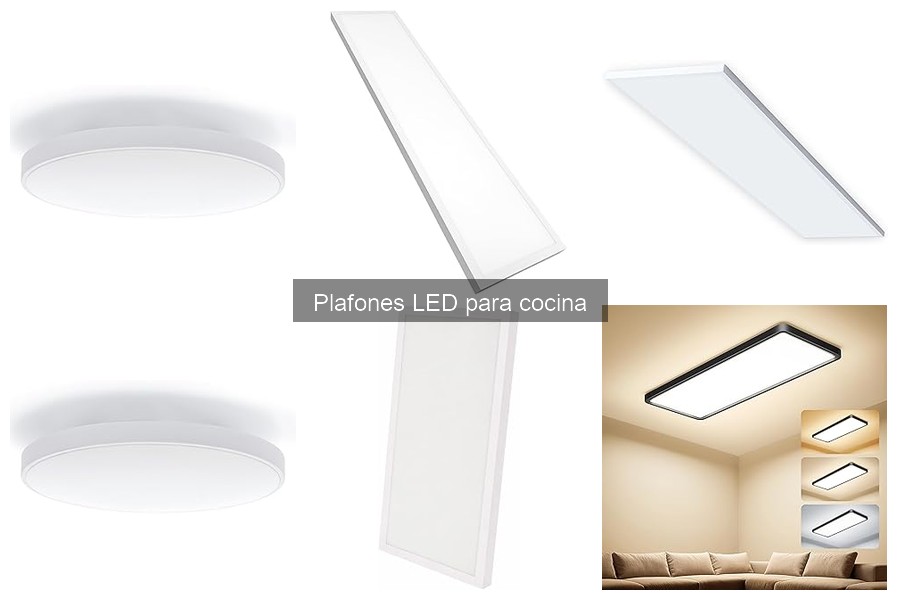 Guía para Elegir Plafones LED Ideales para tu Cocina