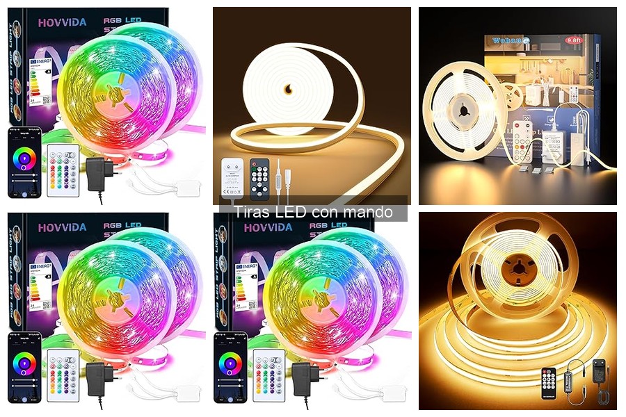 Guía para elegir tiras LED con mando: brillo, longitud y más