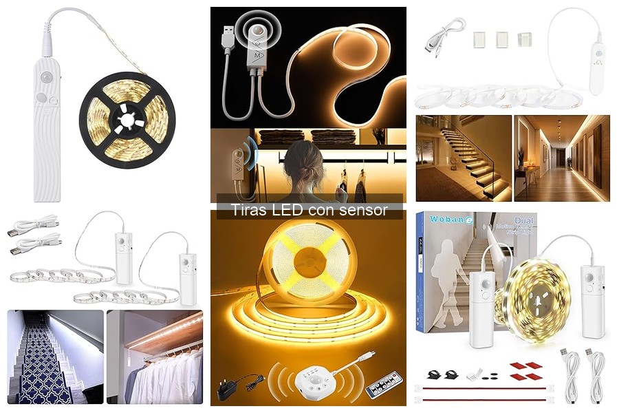 Guía para elegir tiras LED con sensor para exteriores