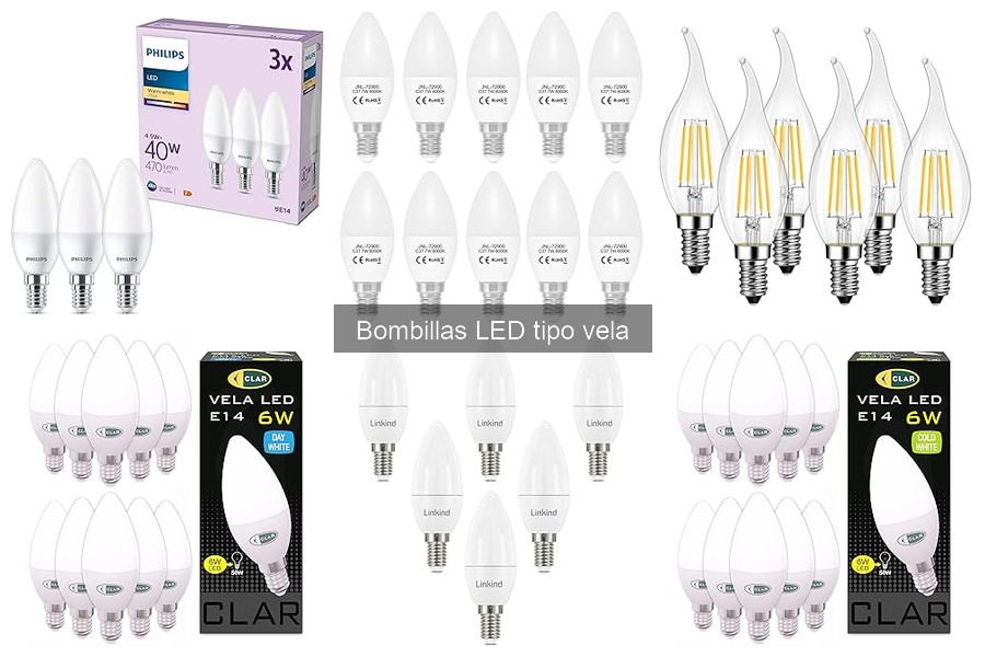 Guía para Instalar Bombillas LED Tipo Vela en Casa