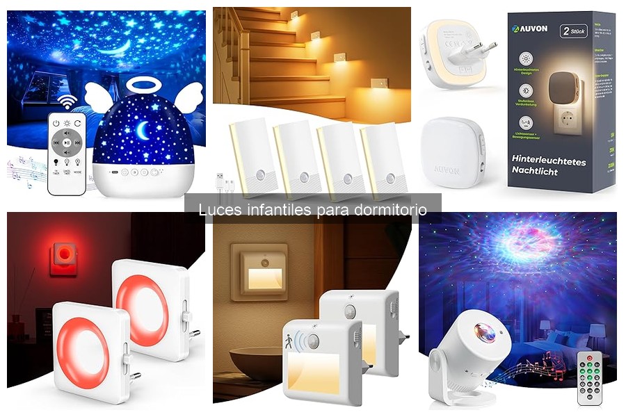 Ideas Creativas para Decorar con Luces Infantiles en el Dormitorio