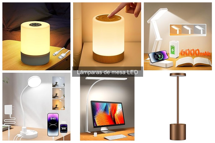 Ideas de Diseño con Lámparas de Mesa LED para Tu Hogar