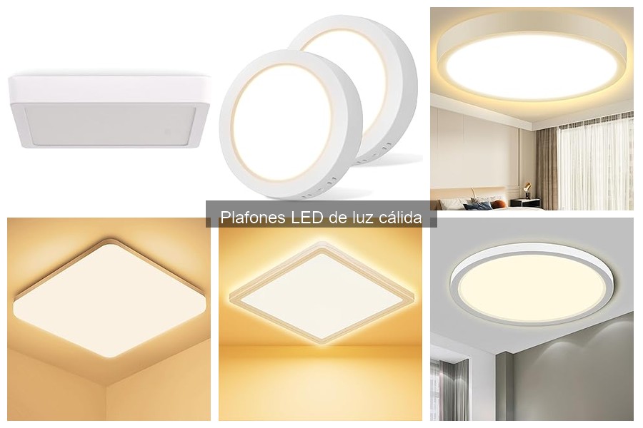 Impacto ambiental de los plafones LED de luz cálida