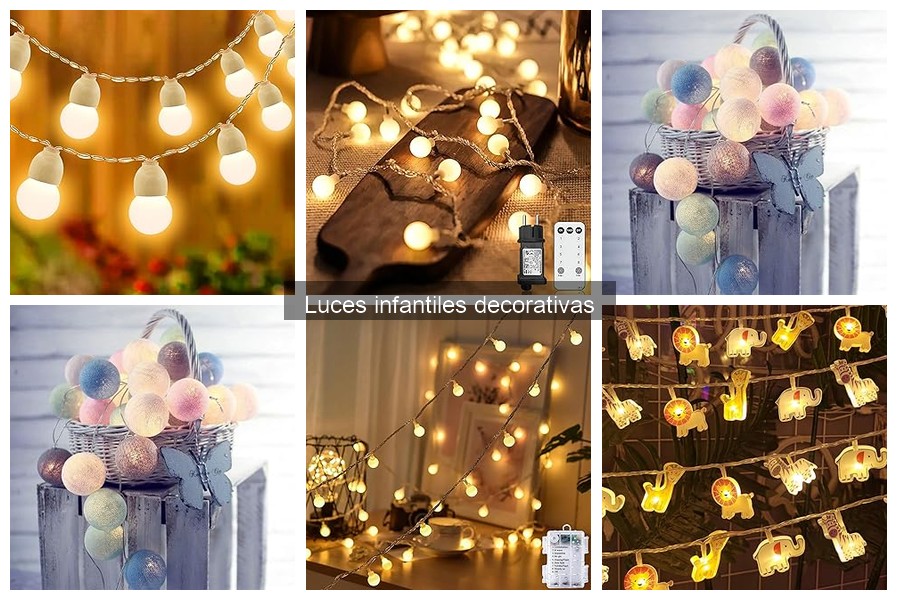 Impacto de las Luces Infantiles Decorativas en el Sueño