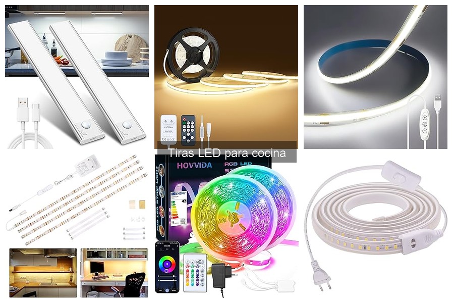 Instala Tiras LED en tu Cocina: Guía Paso a Paso