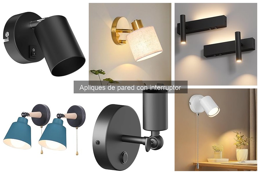 Instala tu Aplique de Pared con Interruptor de manera fácil