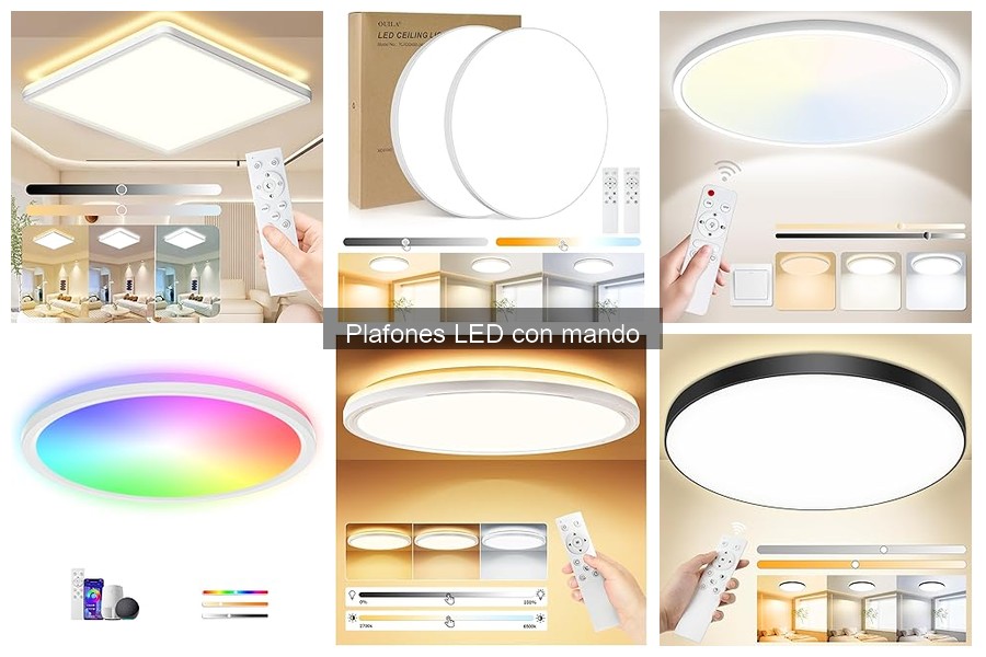 Instalación fácil de plafones LED con mando: guía paso a paso