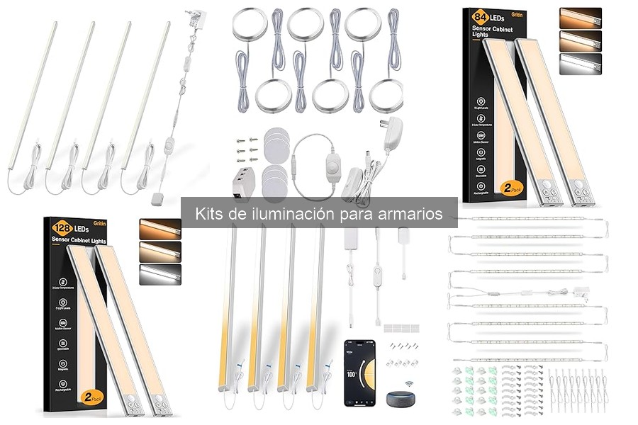 Kits de iluminación para armarios: ¿Qué son y cómo funcionan?