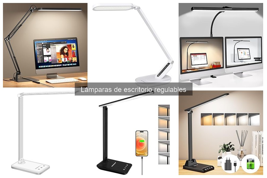 Lámparas de escritorio regulables: ¿Son eficaces energéticamente?