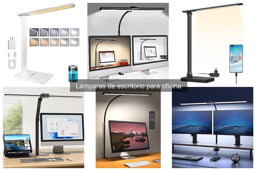 Lámparas de escritorio regulables: ¿valen la pena para tu oficina?