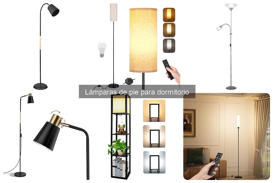 Lámparas de pie para dormitorio: ¿Qué son y sus características?