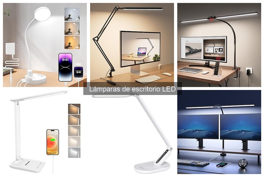 Lámparas LED para trabajar desde casa: beneficios y tips