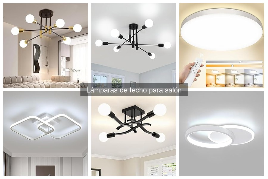 Las 5 Mejores Marcas de Lámparas de Techo para Salón